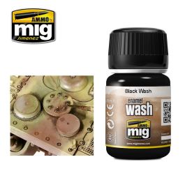Ammo Mig Black Enamel Wash