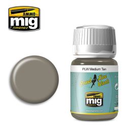 Ammo Mig Medium Tan Panel Line Wash