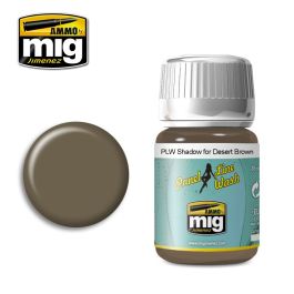 Ammo Mig Shadow for Desert Brown Panel Line Wash
