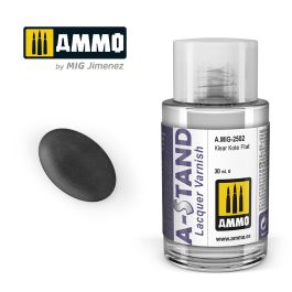 Ammo Mig A-Stand Lacquer Paint 30ml - Klear Kote Flat (6 Pack)