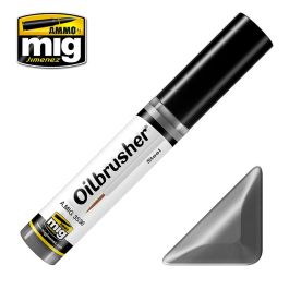 Ammo Mig Oilbrusher - Steel