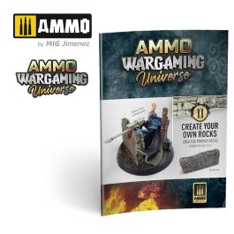 Ammo Mig AMMO WARGAMING UNIVERSE Book 11 Create Your Own Rocks (English, Castellano, Polski)