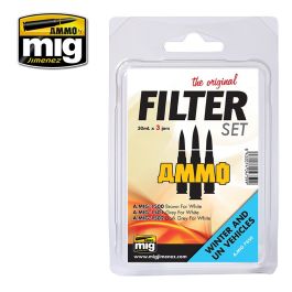 Ammo Mig Filter Set for Winter and UN Vehicles