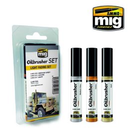 Ammo Mig Oilbrusher Light Fading Set