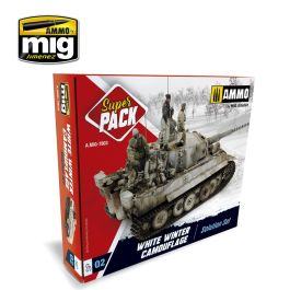 Ammo Mig White Winter Camouflage Solution Set