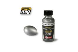 Ammo Mig Aluminium Alclad Metallic Paint ALC101, 30ml