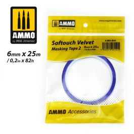 Ammo Mig Softouch Velvet Masking Tape #2 (6mm x 25m)