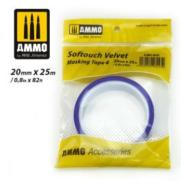 Ammo Mig Softouch Velvet Masking Tape #4 (20mm x 25m)