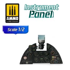 Ammo Mig Hawker Hurricane Mk. I - Instrument Panel 1/2 Scale 2D Print On MDF