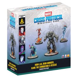 Marvel Crisis Protocol: Iron Lad, Iron Monger, Kang the Conqueror & Rescue