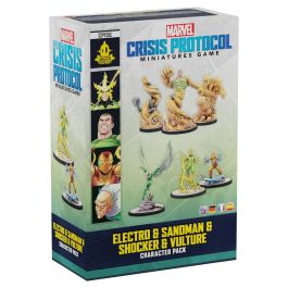 Marvel Crisis Protocol: Elect & Sandm & Shock & Vulture: Character Pack