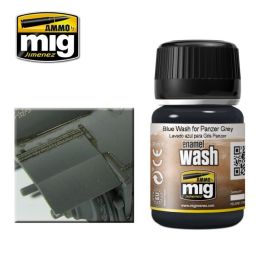 Blue Wash for Panzer Grey Enamel 35ml Bottle
