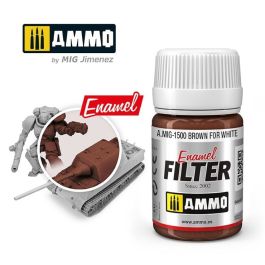 Brown Filter for White Enamel 35ml Bottle