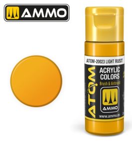 Atom: Light Rust Acrylic Paint 20ml Bottle