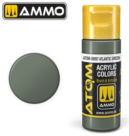 Atom: Atlantic Green Acrylic Paint 20ml Bottle