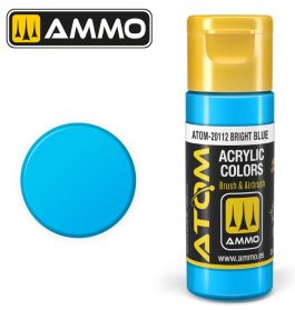 Atom: Bright Blue Acrylic Paint 20ml Bottle