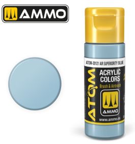 Atom: Air Superiority Blue Acrylic Paint 20ml Bottle