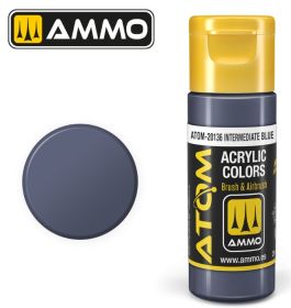 Atom: Intermediate Blue Acrylic Paint 20ml Bottle