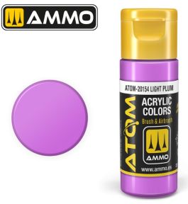 Atom: Light Plum Acrylic Paint 20ml Bottle
