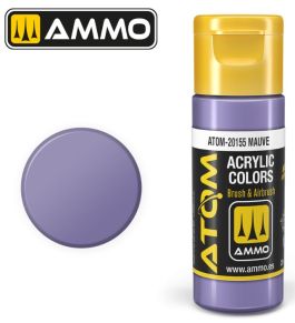 Atom: Mauve Acrylic Paint 20ml Bottle