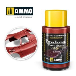 Cobra Motor: Rosso Metallizzato Acrylic Paint 30ml Bottle