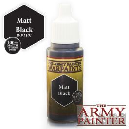 Warpaints: Matt Black 18ml