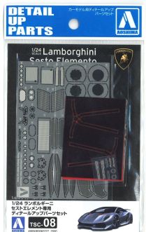Aoshima 1/24 Lamborghini Sesto Elemento Common Detail Up Parts