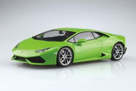 Aoshima 1/24 Pre-Painted '14 Lamborghini Huracan No.4-A Green