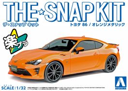 Aoshima 1/32 SNAP KIT #08-OR Toyota 86 (Orange Metallic)