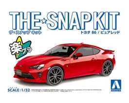 Aoshima 1/32 SNAP KIT #08-PR Toyota 86 (Pure Red)
