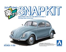 Aoshima 1/32 SNAP KIT #20-HB Volkswagen Beetle (Horizon Blue)