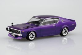 Aoshima 1/32 SNAP KIT #24CU-MP Nissan C110 Skyline GT-R Custom (Metallic Purple)