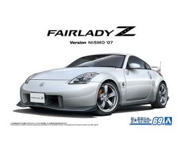 Aoshima 1/24 Model Car #69, Nissan Z33 Fairlady Z Version Nismo '07