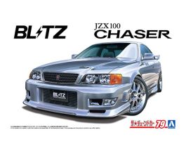 Aoshima 1/24 Tuned Car #79, Blitz JZX100 Chaser Tourer V '96 (Toyota)