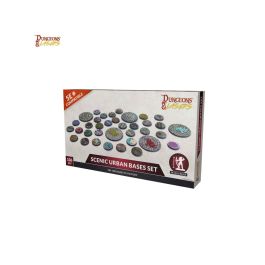 Archon Studio Dungeons and Lasers: Scenic Urban Bases Set (D&L: Miniatures)