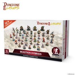 Archon Studio Dungeons and Lasers: Beastkin Hybrids: Playable Characters (D&L: Miniatures)