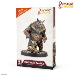 Archon Studio Dungeons and Lasers: Owlbear Family (D&L: Miniatures)