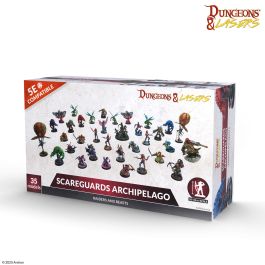 Archon Studio Dungeons and Lasers: Raiders And Beasts Of Scareguards Archipelago (D&L: Miniatures)