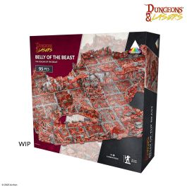 Archon Studio Dungeons and Lasers: Belly of the Beast Pre-Painted (D&L: PrismaCast Pre-Painted Terrains) (February 2026)