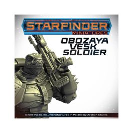 Archon Studio Starfinder Obozaya Vesk Soldier (Starfinder Masterclass Miniatures)