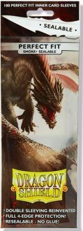 Dragon Shield Sleeves Perfect Fit Sealable Smoke