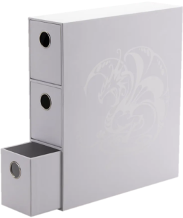 AT-33701 Arcane Tinmen Dragon Shield Fortress Card Drawers White