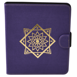 Dragon ShieldRole Playing Game  Spell Codex Arcane Purple