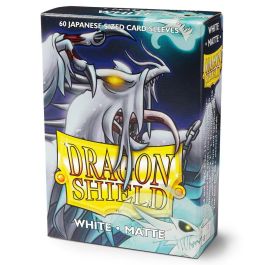 Deck Protector: Dragon Shield: Japanese: Matte: White (60)