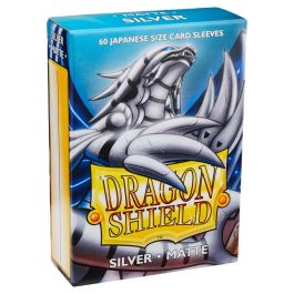 Deck Protector: Dragon Shield: Japanese: Matte: Silver (60)