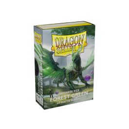 Dragon Shields Japanese (60) Matte - Forest Green