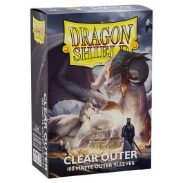 Deck Protector: Dragon Shield: Outer Sleeves: Matte: Clear
