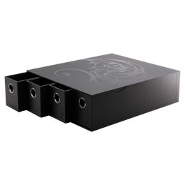 Fortress Card Drawers: Horizontal 4: Black