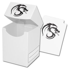 Deck Box: Large Deck Case: White