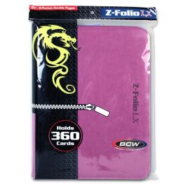 Binder: 9pkt: Zipper Folio: LX PINK